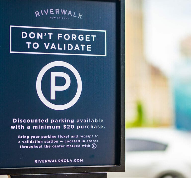 Parking at the Riverwalk Riverwalk Outlets RockStep Capital